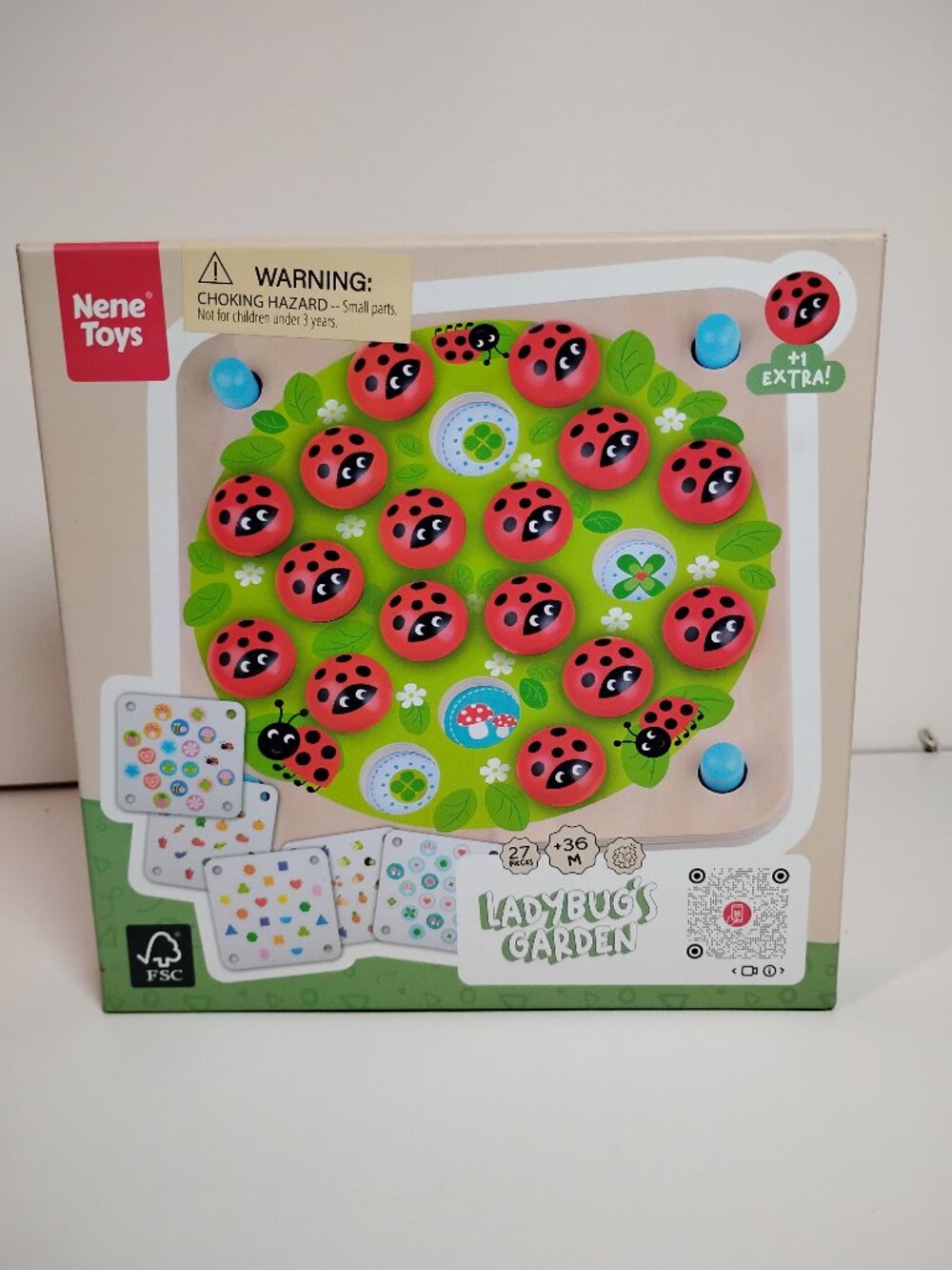 Nene Toys Ladybug’s Garden Memory Game